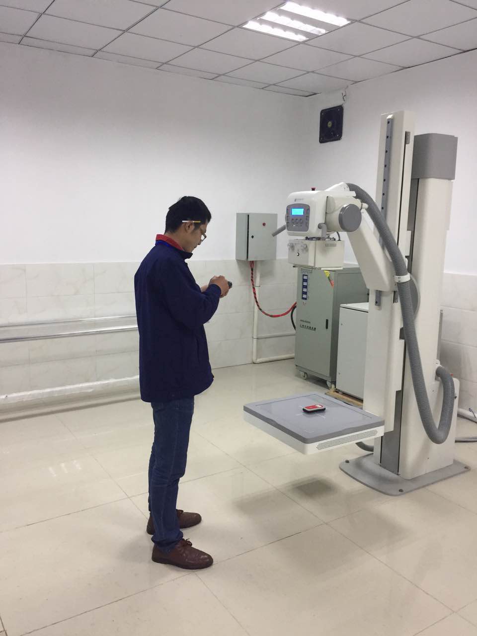 石板冲卫生院检测现场